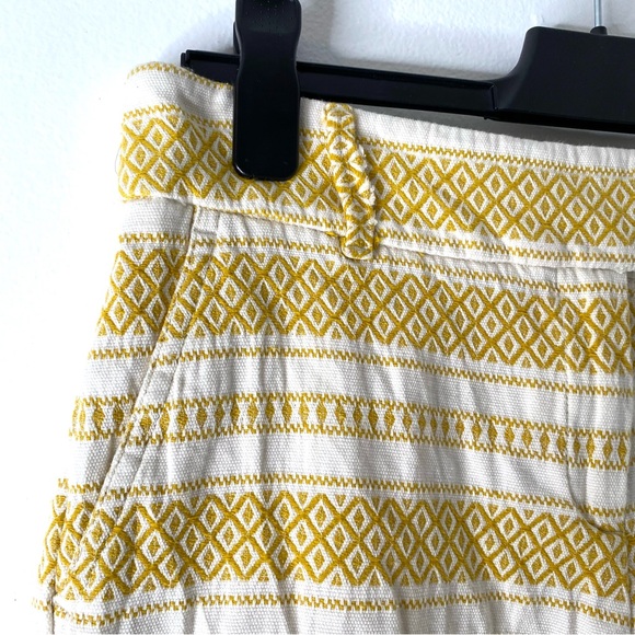 LOFT Yellow White Riviera Short - Picture 2 of 6